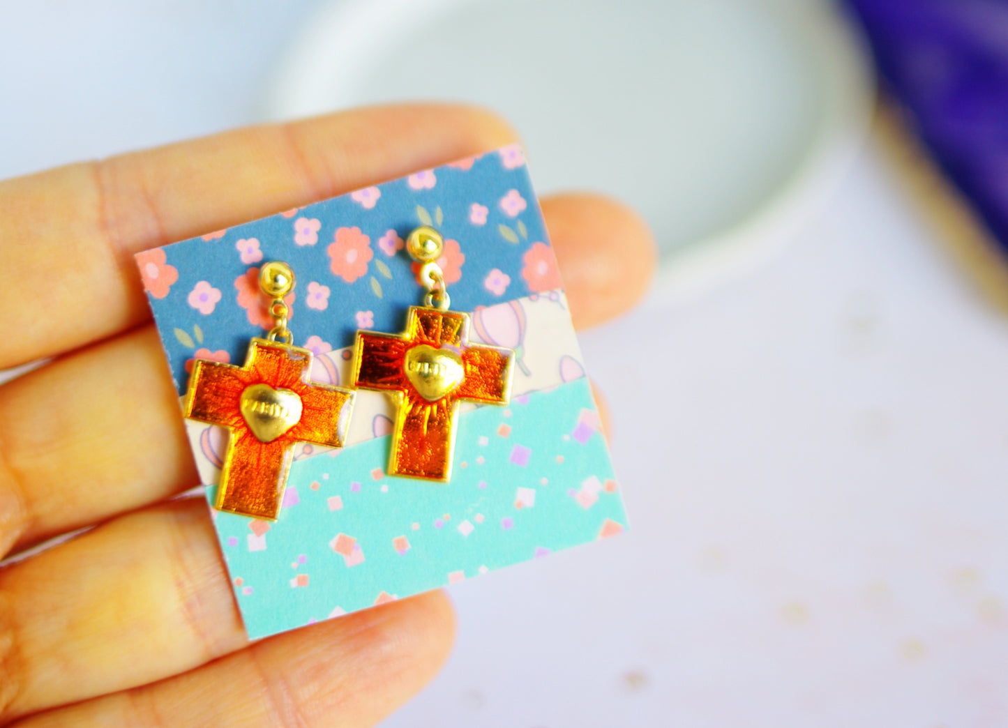 boucles d'oreilles sanctuaire