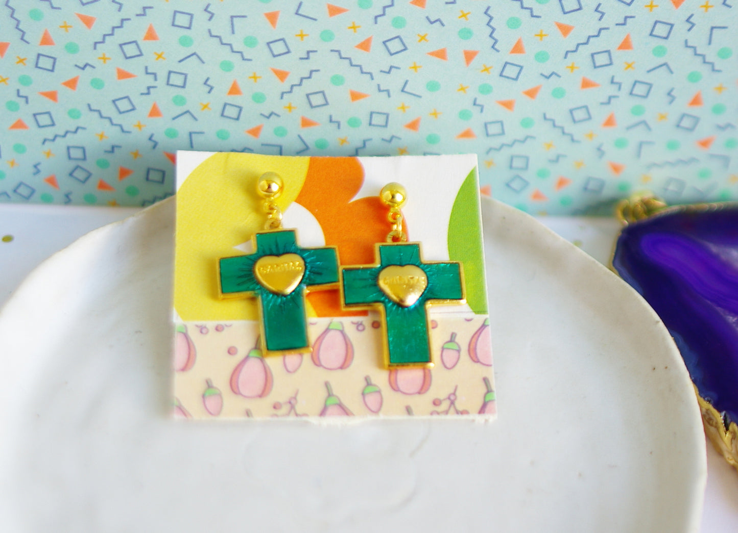 boucles d'oreilles sanctuaire