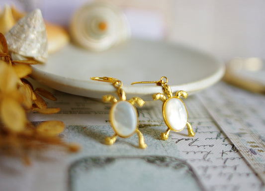 boucles d'oreilles tortues