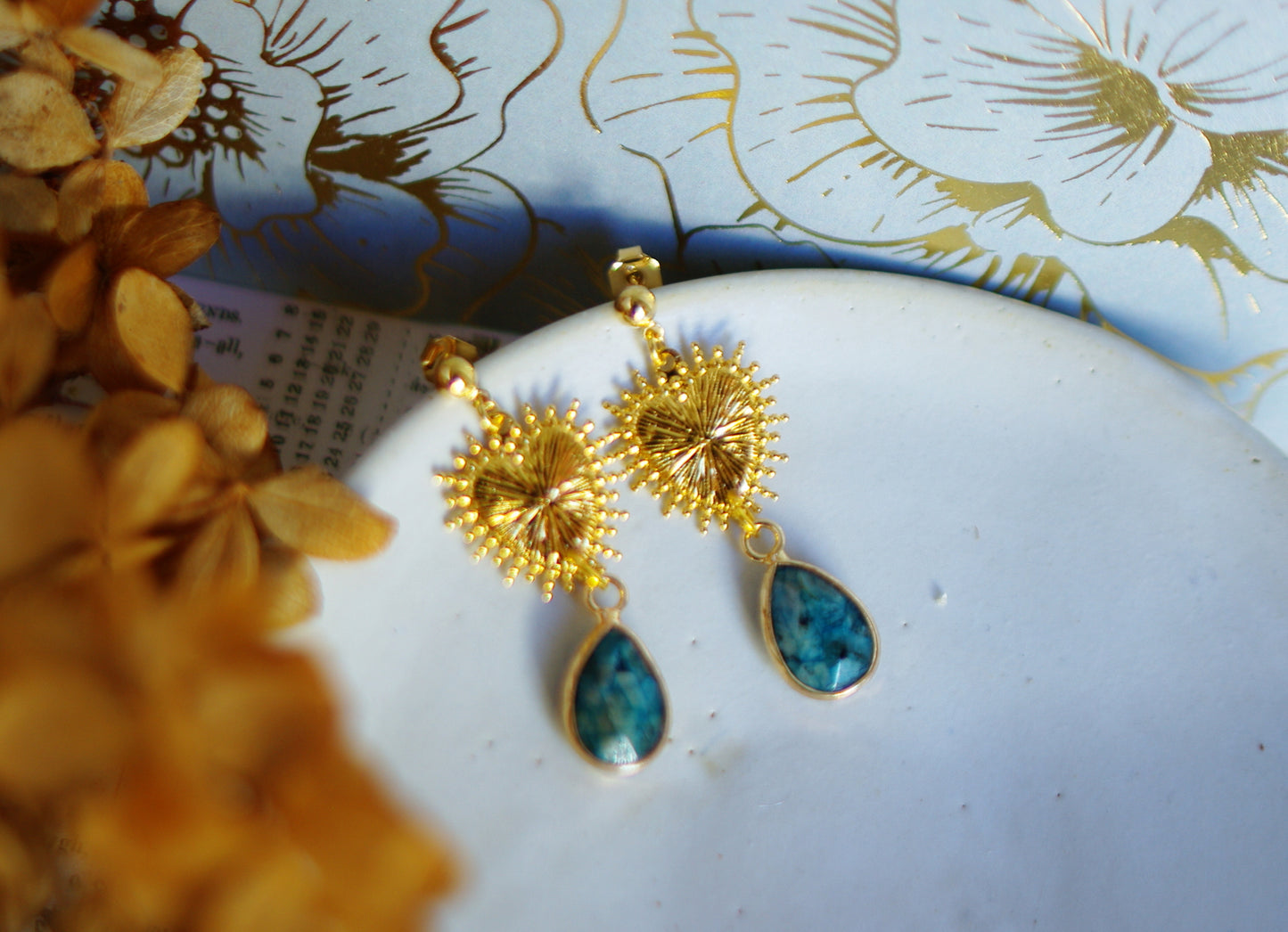 boucles d'oreilles coeurs