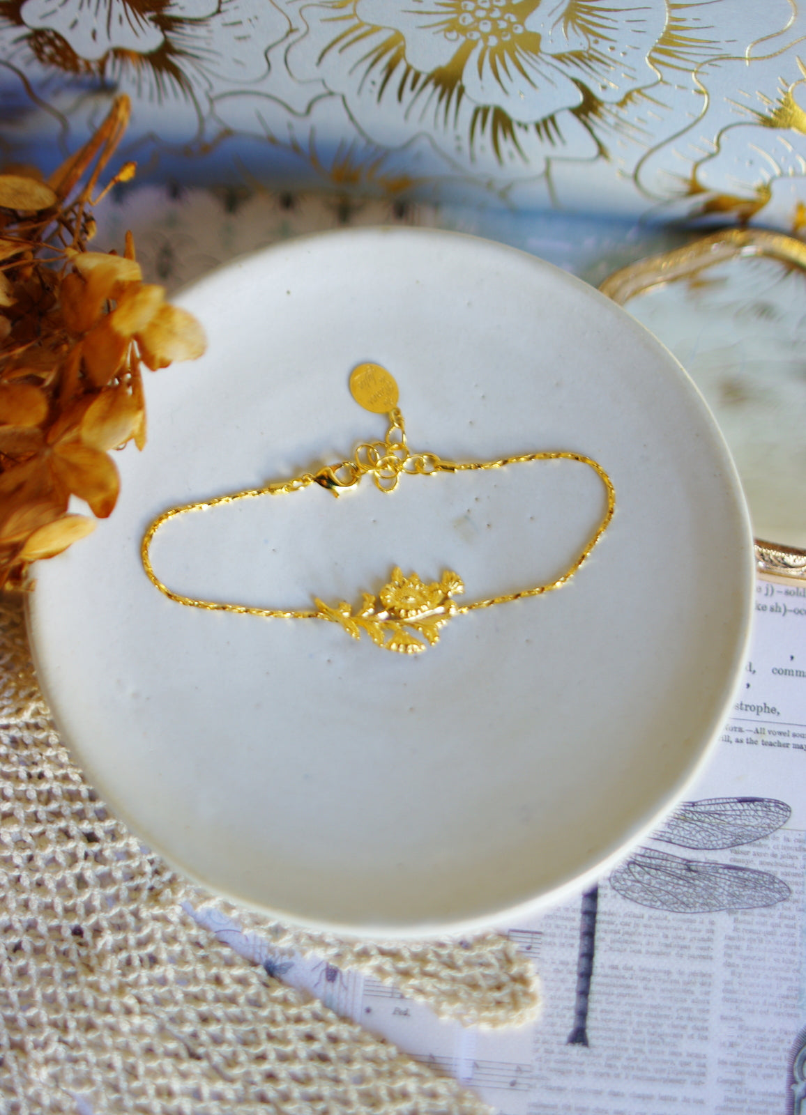 bracelet fleur
