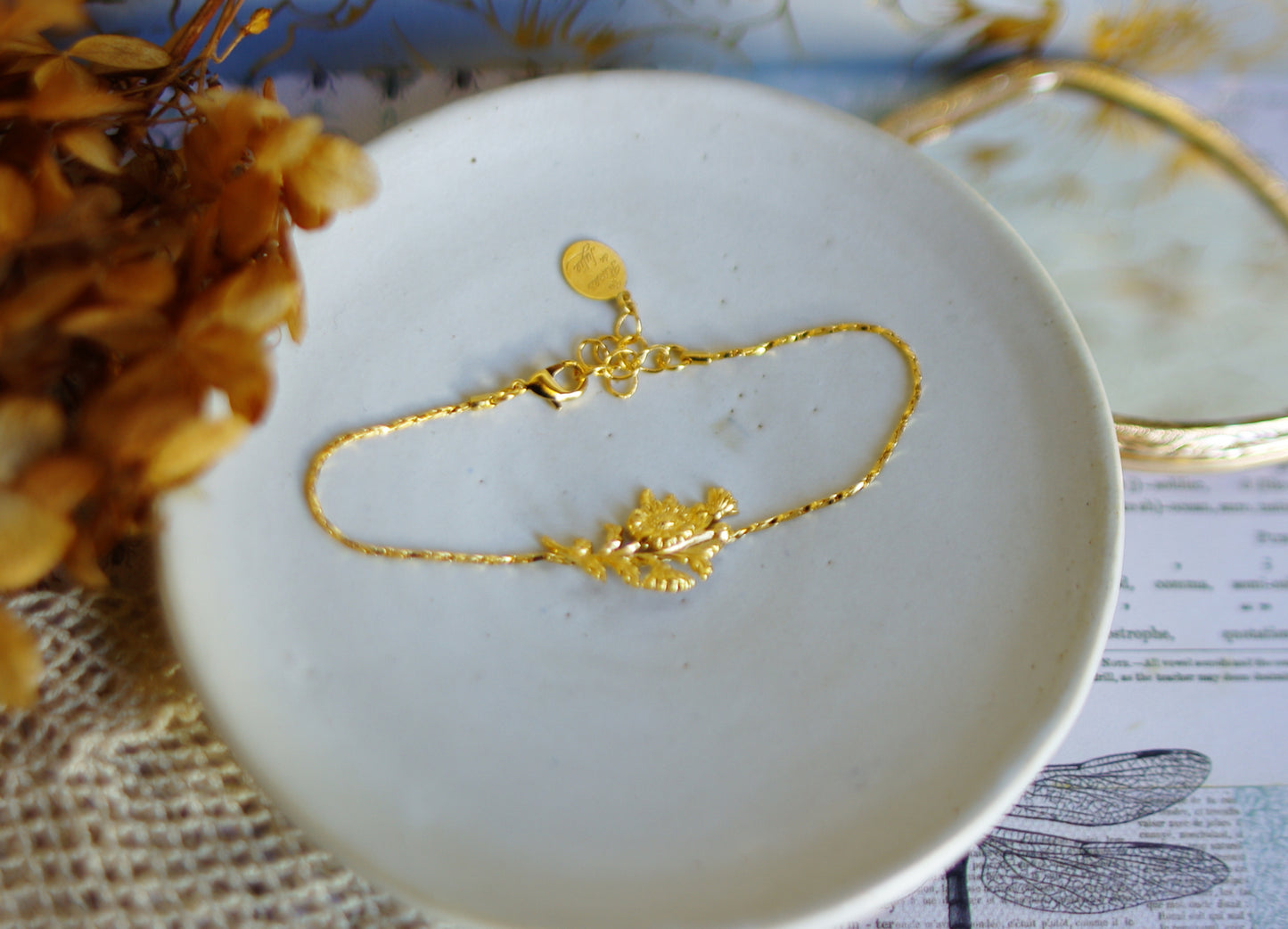 bracelet fleur