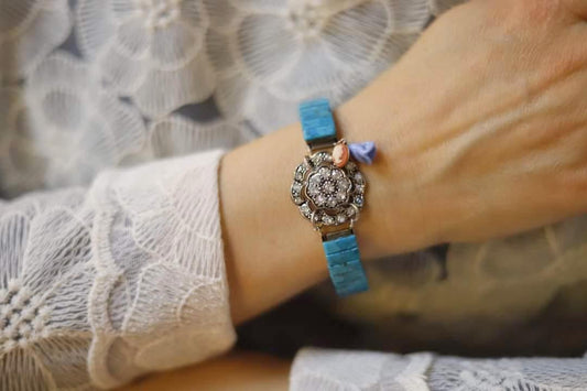 bracelet turquoise vintage