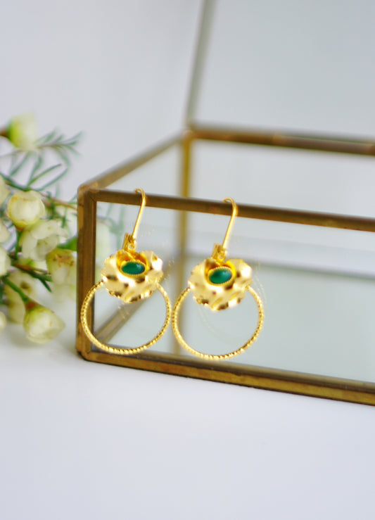 boucles d'oreilles Alice