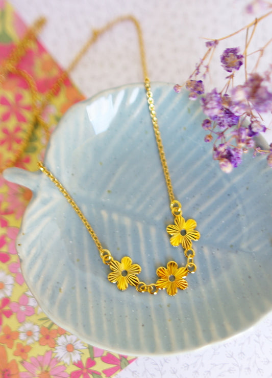 pendentif 3 fleurs