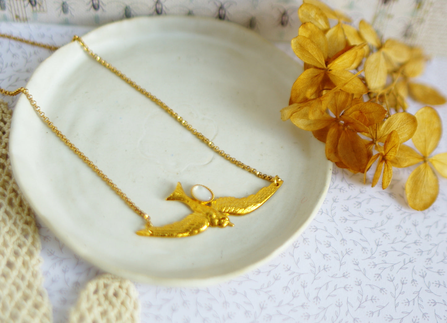 pendentif hirondelle
