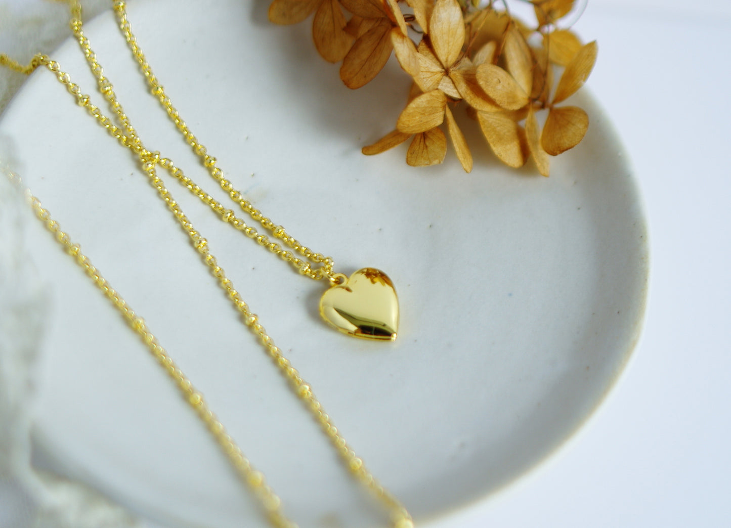 Pendentif locket cœur