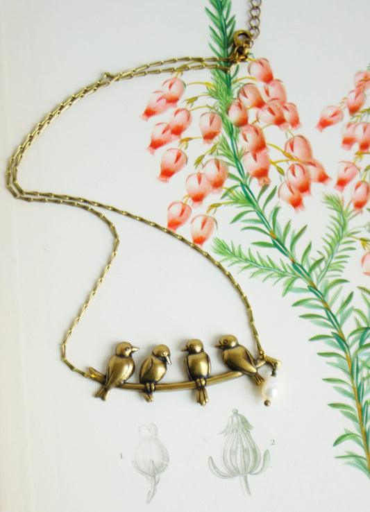 pendentifs oiseaux