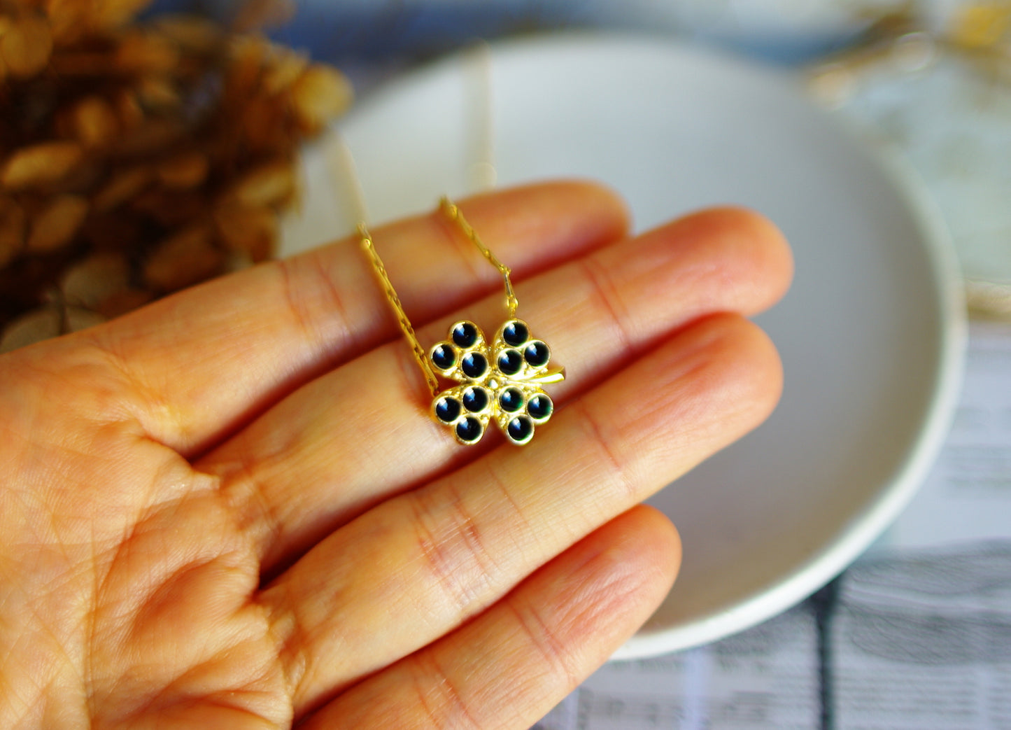 pendentif porte bonheur